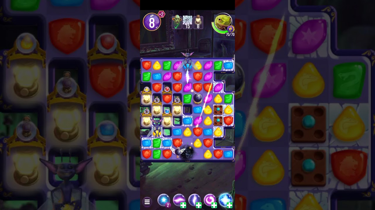 Harry Potter: Puzzles & Spells level 855 no boosters