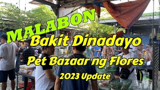 BAKIT DINADAYO PA DIN Pet Bazaar Flores Hulong Duhat  WALKING TOUR MALABON PH