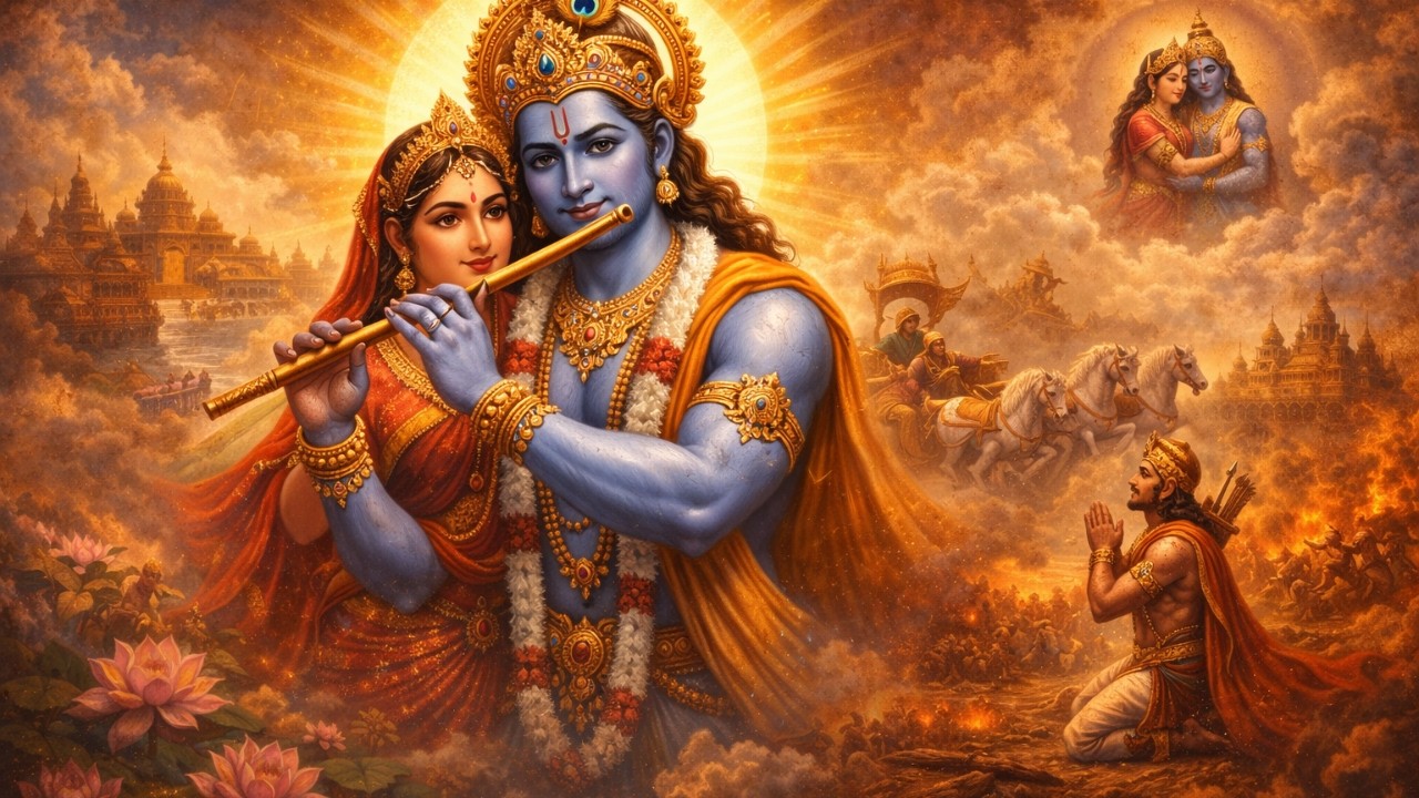 Hare Krishna Maha Mantra 6 Min 432Hz | हरे कृष्ण मंत्र नींद | Deep Sleep & Bliss