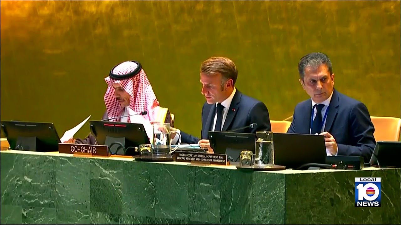 Франция и Саудовская Аравия поддерживают решение о создании двух государств