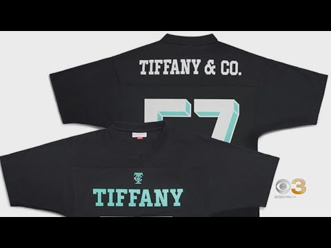 mitchell&ness×TIFFANY&CO×NFL フットボールジャージ Tiffany&Co.×NFL×Mitchell&Ness フットボールジャージ