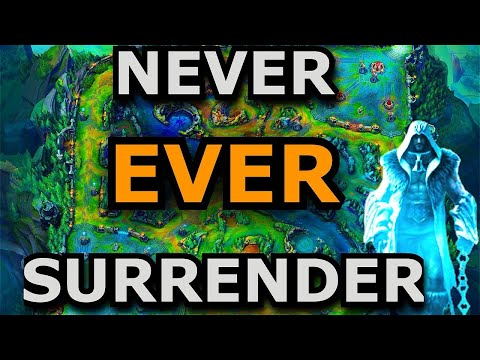 Why You Should NEVER Surrender - League of Legends @hamzi456