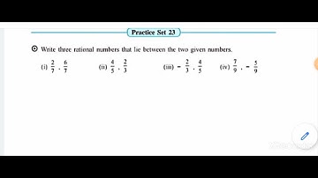 Class 7th |Chapter 5 |Operations on Rational Numbers| Practice set 23,24 and 25 | Maharashtra board
