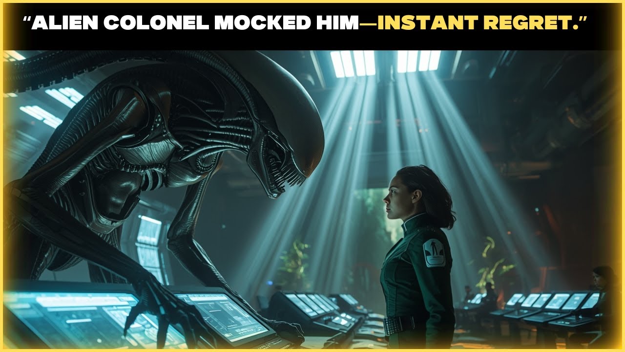 Alien Colonel Scoffed at the Weak Human Soldier—and Regretted It