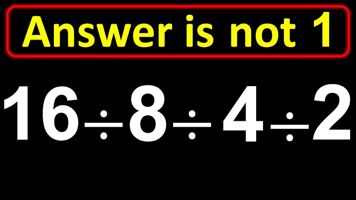 This Simple Math Question Stumps Everyone!