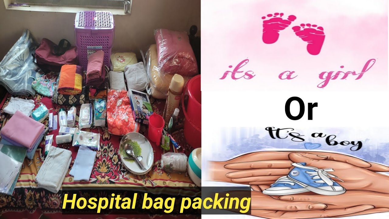 Hospital bag packing for delivery malayalam//hospital essentials