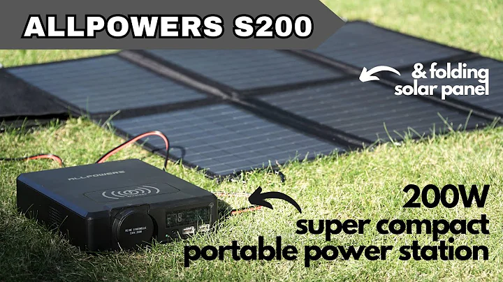 Ultimate Portable Power Station for Camping - Allpowers S200 Review