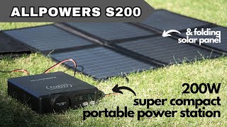 Mini Portable Power Station & Solar Generator for Car Camping [ALLPOWERS S200 Review] by Look Past Limits 430 views 6 months ago 9 minutes, 44 seconds