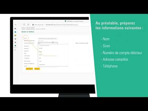 Comment créer mes comptes débiteurs