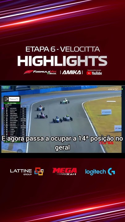 🏁Ultrapassagem construída no detalhe, dentro da sexta etapa do Campeonato Paulista, no Velocitta.