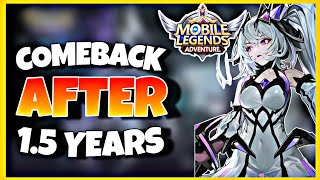 COMING BACK TO MLA AFTER 1,5 Years | Mobile Legends Adventure