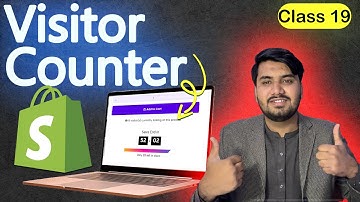 How To Add Visitor Counter To Shopify For Free 2024