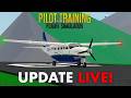 🔴 PTFS PLANESPOTTING LIVE 🔴 [VIEWERS CAN JOIN] Pilot Training Flight Simulator Roblox.