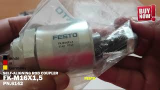 Accouplement Flexible Festo FK M10 X 1,25 - Pour Raccords Pneumatiques, Neuf (peut être Sans Emballage)