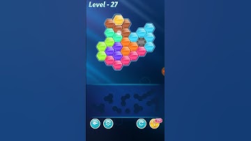 Block Hexa Puzzle 8 Mania Level 27 Walkthrough Solution