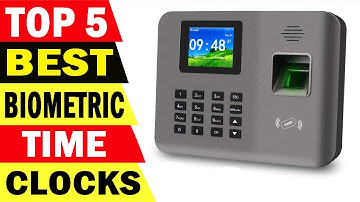 Top 5 Best Biometric Time Clocks Review 2021