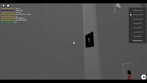 ROBLOX Elevator at Cortex Bottom Drive Elevator Testing.