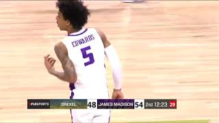 Men's #CAAHoops Highlights | JMU 73 Drexel 64 (1/31/21)