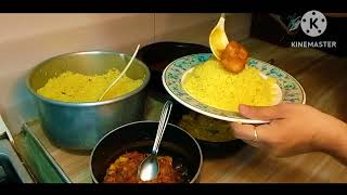 Yellow Rice Lunch Menu For Huzban | special Lunch @hijabisVLOGS