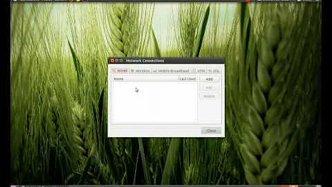 Ad-Hoc Wireless Network Ubuntu 10.10