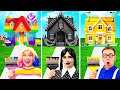 One Colored House Challenge With Wednesday Addams By BaRaDa Gold Challenge 