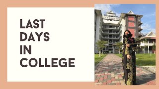 First And Last Vlog In College  Centre Of Foundation Studies Uitm Dengkil