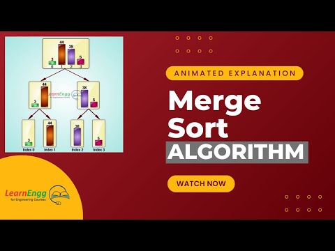 Merge Sort Algorithm - Easy Animated Explanation #Learnengg