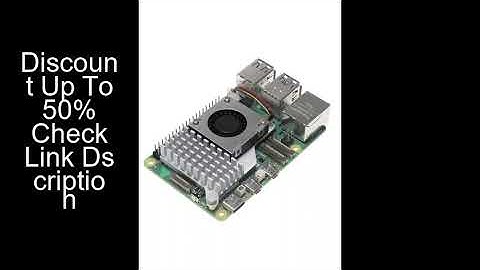 Raspberry Pi 5 Official Heatsink Fan Metal Radiator Active Cooler