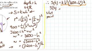 Harder Optimisation Example Timber Beam from Log