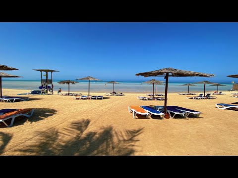ASMR | A Blissful Beach Paradise in KAEC Jeddah |  Peaceful Tropical View for Relaxation