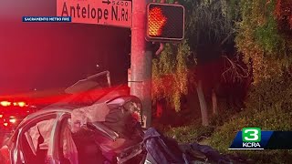 Teenager killed, 2 other teens hurt in Antelope rollover crash, Sacramento County officials say