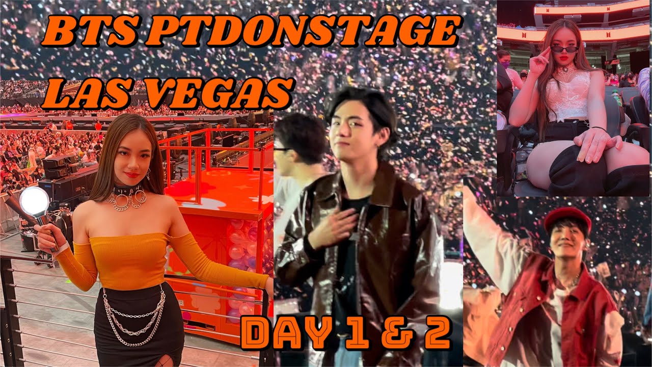 BTS PERMISSION TO DANCE ON STAGE LAS VEGAS DAY 1 & 2 ( SIDE VIEW )