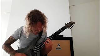 Dismember "Override of the Overture" (guitar cover) - The 365 Riff Challenge - Day 97