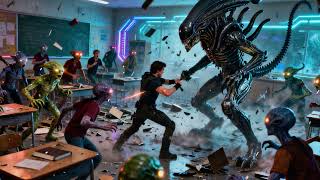 Alien Students Watched in Terror as a Deathworlder Fought a Galactic Apex Predator for HomeworkSci