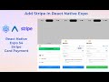 How to add Stripe payments to React Native Expo App! (Expo 54)