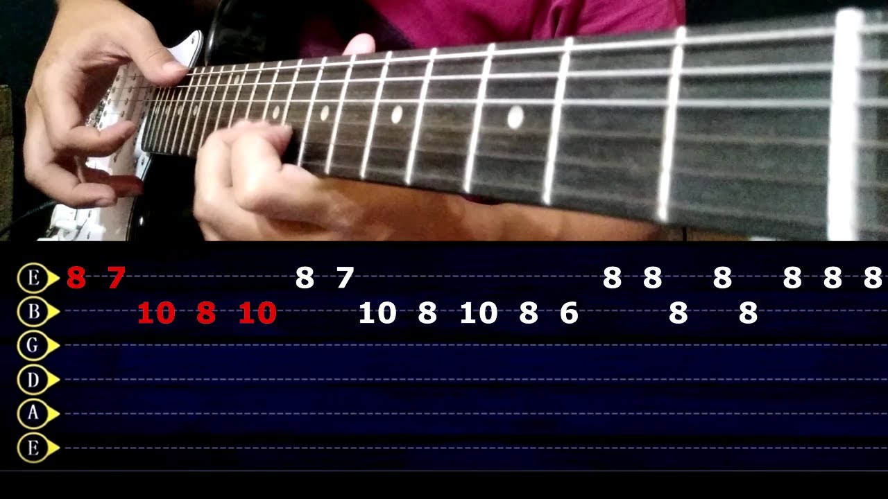 Always Remember Us This Way Guitar Tutorial With Tab #2 ~ lady Gaga