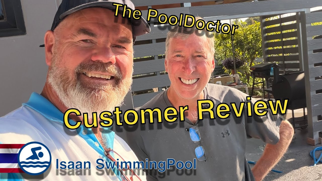 Customer story about a custom concrete swimming pool built in Korat, Thailand by Isaan SwimmingPool