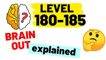 Brain Out level 179 180 181 182 183 184 185 Walkthrough