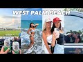 Wpb vlog  visiting my bf spring training games beach days f45 rh rooftop brunch  new friends