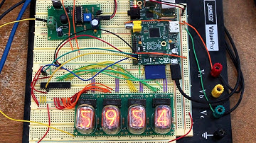 Controlling Nixie Tubes using I2C