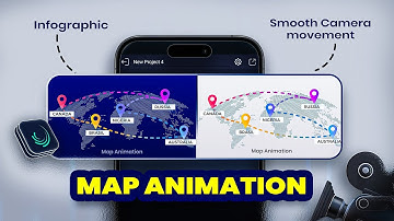 Travel Map Line Animation Tutorial –Alight Motion 💥