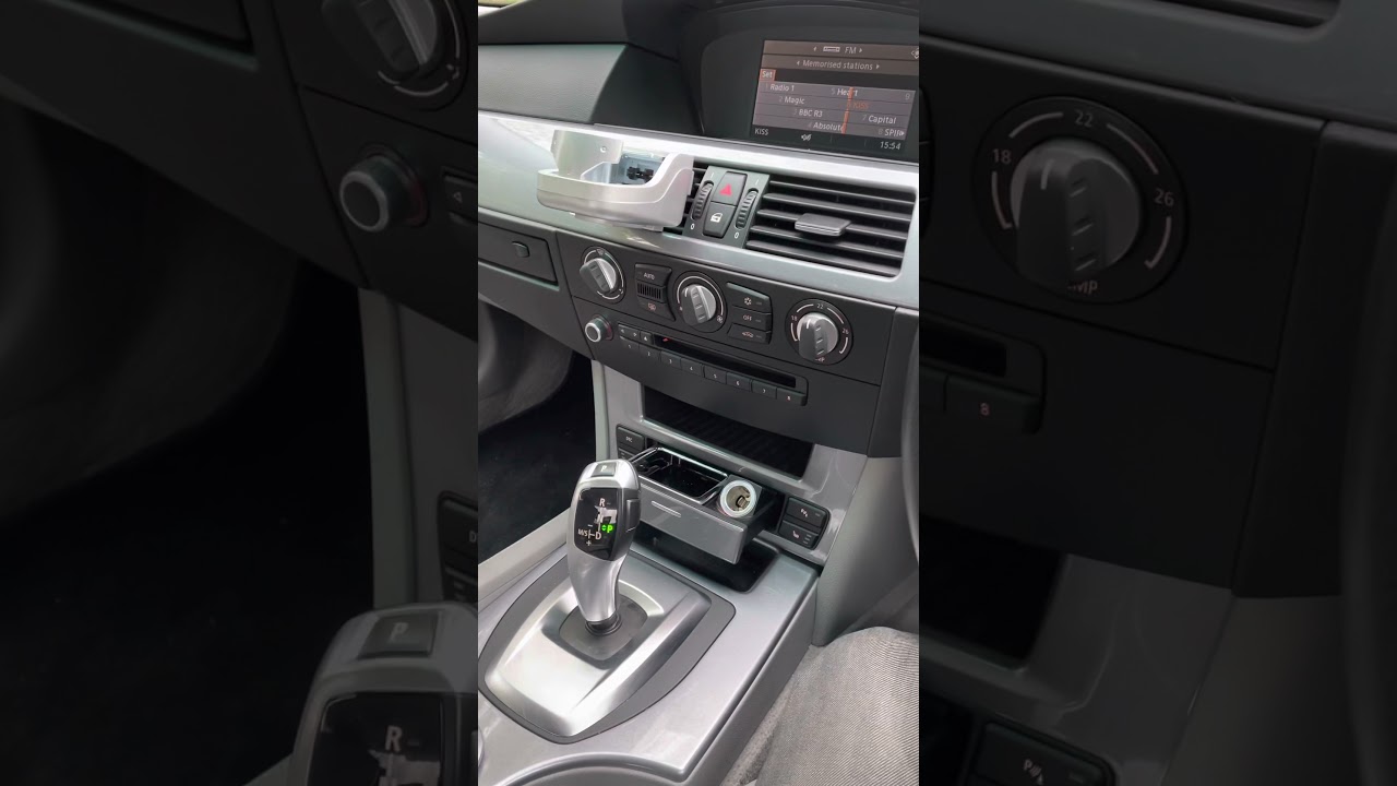 BMW e60 5 series 2008 obd2 port location - YouTube