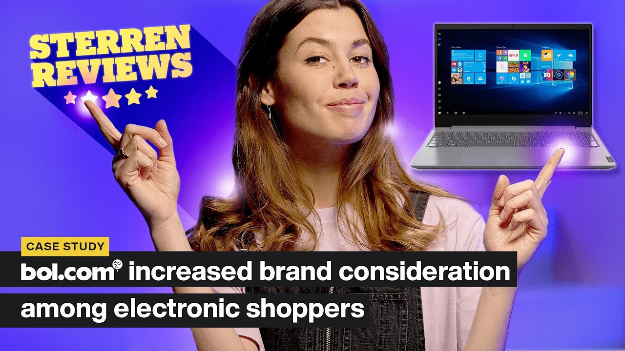 Increasing brand consideration for bol with the not-so-typical format: Sterren Reviews | team5pm