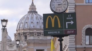 New McDonald's near Vatican sparks controversy