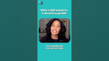 Understanding ADR: Mediation, Negotiation, and Arbitration Explained | Damali Peterman