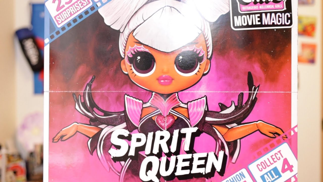 Spooky LOL Surprise OMG Movie Magic Spirit Queen Fashion Doll Unboxing and Review!