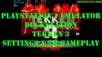 Playstation 1 Emulator Duckstation Tekken 3 Settings & 2K Gameplay (Nvidia 3050 / Ryzen 5 3600)