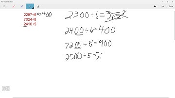 4th Grade Math: Estimating Division with Compatible Numbers