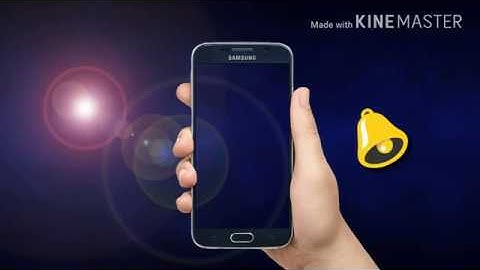 No Copyright Without text Hand mobile Subscribe and Bell icon intro