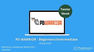 Introduction to PD Warrior - Beginner/Intermediate Fitness level